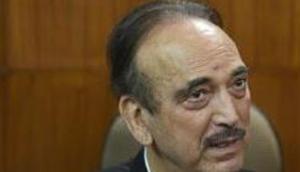 Congress leader Ghulam Nabi Azad cleared the air on the controversy over Rahul Gandhi’s alleged comment(Sonu Mehta/HT PHOTO) Congress leader Ghulam Nabi Azad cleared the air on the controversy over Rahul Gandhi’s alleged comment(Sonu Mehta/HT PHOTO)