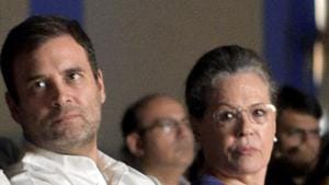 At the meeting, which was called to discuss the churning that is taking place with a section of leaders seeking a change in leadership, differences came to fore.(PTI) At the meeting, which was called to discuss the churning that is taking place with a section of leaders seeking a change in leadership, differences came to fore.(PTI)