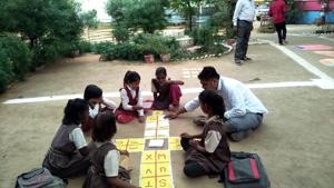 Sanjay Jain, 45, has been selected for the national award by Ministry of Education.(HT) Sanjay Jain, 45, has been selected for the national award by Ministry of Education.(HT)