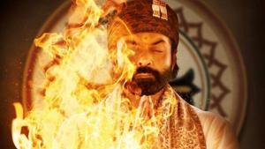 Bobby Deol as Baba Nirala in Aashram. Bobby Deol as Baba Nirala in Aashram.