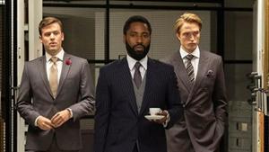 John David Washington and Robert Pattinson star in Tenet. John David Washington and Robert Pattinson star in Tenet.