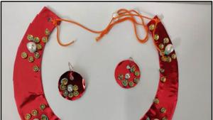 Participants made attractive pieces of art and jewellery(HT Photo) Participants made attractive pieces of art and jewellery(HT Photo)