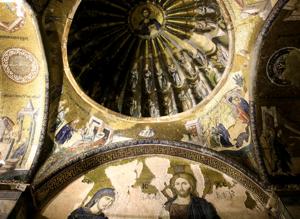 14th century Byzantine mosaics showing scenes from biblical stories are seen on the walls of Chora Museum, one of Istanbul's most celebrated Byzantine churches, which was reconverted into a mosque by Turkish President Tayyip Erdogan last week, a month after opening the famed Hagia Sophia to Muslim worship, in Istanbul, Turkey, August 23, 2020. (REUTERS/Umit Bektas) 14th century Byzantine mosaics showing scenes from biblical stories are seen on the walls of Chora Museum, one of Istanbul's most celebrated Byzantine churches, which was reconverted into a mosque by Turkish President Tayyip Erdogan last week, a month after opening the famed Hagia Sophia to Muslim worship, in Istanbul, Turkey, August 23, 2020. (REUTERS/Umit Bektas)