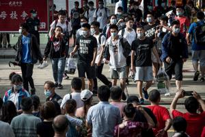 Universities, schools were shut indefinitely in Wuhan after the city was locked down on January 23 to contain the Covid-19 spread.(AFP) Universities, schools were shut indefinitely in Wuhan after the city was locked down on January 23 to contain the Covid-19 spread.(AFP)