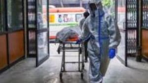 44 deaths have been recorded in Mohali in just 16 days.(PTI/For representation only) 44 deaths have been recorded in Mohali in just 16 days.(PTI/For representation only)