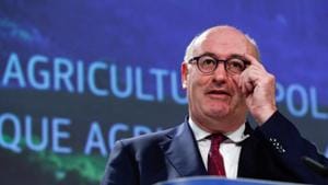 Hogan has apologized repeatedly for attending a golf dinner in Ireland during the pandemic, an event that is under police investigation for being in breach of rules and forced a minister to resign.(Reuters file photo) Hogan has apologized repeatedly for attending a golf dinner in Ireland during the pandemic, an event that is under police investigation for being in breach of rules and forced a minister to resign.(Reuters file photo)