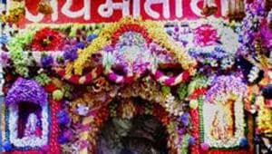 Last week, Lieutenant Governor Manoj Sinha had paid obeisance at Mata Vaishno Devi Shrine(HT Photo) Last week, Lieutenant Governor Manoj Sinha had paid obeisance at Mata Vaishno Devi Shrine(HT Photo)