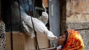 After witnessing a drop in Covid-19 cases in the past few weeks, infections in Delhi have started rising again.(REUTERS) After witnessing a drop in Covid-19 cases in the past few weeks, infections in Delhi have started rising again.(REUTERS)