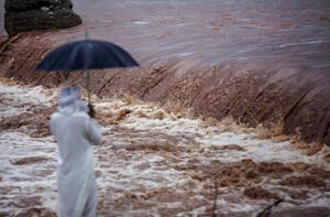 The NDRF team is looking for the accused in Tawi river but has not met with any success so far, said officials.(PTI Photo) The NDRF team is looking for the accused in Tawi river but has not met with any success so far, said officials.(PTI Photo)