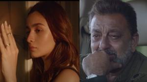Alia Bhatt and Sanjay Dutt in a still from Sadak 2 song, Shukriya. Alia Bhatt and Sanjay Dutt in a still from Sadak 2 song, Shukriya.