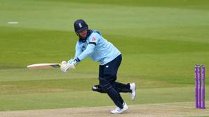 FILE PHOTO: Cricket - Third One Day International - England v Ireland - Ageas Bowl, Southampton, Britain - August 4, 2020 England's Jason Roy in action, as play resumes behind closed doors following the outbreak of the coronavirus disease (COVID-19) Mike Hewitt/Pool via REUTERS/File Photo(REUTERS) FILE PHOTO: Cricket - Third One Day International - England v Ireland - Ageas Bowl, Southampton, Britain - August 4, 2020 England's Jason Roy in action, as play resumes behind closed doors following the outbreak of the coronavirus disease (COVID-19) Mike Hewitt/Pool via REUTERS/File Photo(REUTERS)