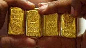 The precious metal had closed at Rs 52,173 per 10 gram in the previous trade.(Reuters image) The precious metal had closed at Rs 52,173 per 10 gram in the previous trade.(Reuters image)
