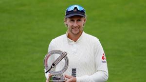 Cricket - Third Test - England v Pakistan - Ageas Bowl, Southampton, Britain - August 25, 2020 England's Joe Root celebrates with a trophy after the match, as play resumes behind closed doors following the outbreak of the coronavirus disease (COVID-19)(REUTERS) Cricket - Third Test - England v Pakistan - Ageas Bowl, Southampton, Britain - August 25, 2020 England's Joe Root celebrates with a trophy after the match, as play resumes behind closed doors following the outbreak of the coronavirus disease (COVID-19)(REUTERS)