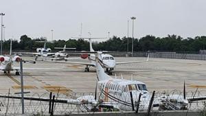 The terminal was built at a cost of Rs150 crore over one-and-a-half years by Bird ExecuJet Airport Services Private Limited, a joint venture between Bird Group and ExecuJet Aviation Group.(HT Photos) The terminal was built at a cost of Rs150 crore over one-and-a-half years by Bird ExecuJet Airport Services Private Limited, a joint venture between Bird Group and ExecuJet Aviation Group.(HT Photos)