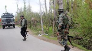 Security forces launched a joint search operation in Kilora area in south Kashmir after receiving information about suspected presence of terrorists in an orchard.(File photo for representation) Security forces launched a joint search operation in Kilora area in south Kashmir after receiving information about suspected presence of terrorists in an orchard.(File photo for representation)