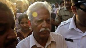 The National Human Rights Commission (NHRC) has issued notices to the Maharashtra government asking it to ensure Rao is taken care of and adequate medical facilities are arranged. (Photo AP) The National Human Rights Commission (NHRC) has issued notices to the Maharashtra government asking it to ensure Rao is taken care of and adequate medical facilities are arranged. (Photo AP)