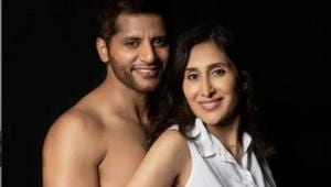 Karanvir Bohra shared a picture with wife Teejay Sidhu to announce her pregnancy. Karanvir Bohra shared a picture with wife Teejay Sidhu to announce her pregnancy.