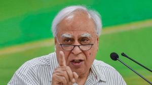 Senior Congress leader Kapil Sibal.(PTI) Senior Congress leader Kapil Sibal.(PTI)
