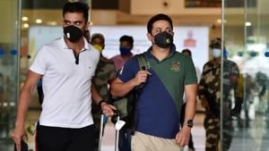 CSK players Deepak Chahar and Piyush Chawla(PTI) CSK players Deepak Chahar and Piyush Chawla(PTI)