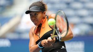 Japan’s Naomi Osaka returns a shot.(Getty Images) Japan’s Naomi Osaka returns a shot.(Getty Images)