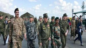 India was invited by Russia to participate in the tri-services exercise with a contingent of around 200 personnel to Southern Russia in September for the multi-lateral Kavkaz-2020.(ANI file photo) India was invited by Russia to participate in the tri-services exercise with a contingent of around 200 personnel to Southern Russia in September for the multi-lateral Kavkaz-2020.(ANI file photo)