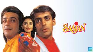Madhuri Dixit, Salman Khan and Sanjay Dutt worked together in the love triangle, Saajan. Madhuri Dixit, Salman Khan and Sanjay Dutt worked together in the love triangle, Saajan.