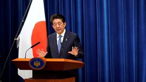 Japanese Prime Minister Shinzo Abe(Reuters photo) Japanese Prime Minister Shinzo Abe(Reuters photo)