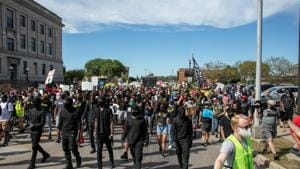 Protesters have taken to the streets in major cities nationwide this summer over the deaths of black people at the hands of police, including George Floyd in Minneapolis in May.(Reuters Photo) Protesters have taken to the streets in major cities nationwide this summer over the deaths of black people at the hands of police, including George Floyd in Minneapolis in May.(Reuters Photo)