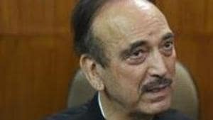 Ghulam Nabi Azad was one among the 23 senior leaders who are being targeted for demanding changes in the Congress party.(Sonu Mehta/HT PHOTO) Ghulam Nabi Azad was one among the 23 senior leaders who are being targeted for demanding changes in the Congress party.(Sonu Mehta/HT PHOTO)