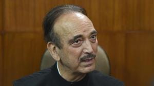 Congress leader Ghulam Nabi Azad.(Sonu Mehta/HT PHOTO) Congress leader Ghulam Nabi Azad.(Sonu Mehta/HT PHOTO)