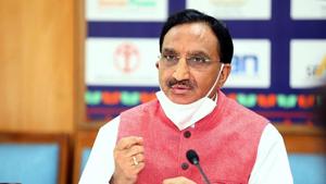 Union Education Minister, Dr. Ramesh Pokhriyal 'Nishank(ANI) Union Education Minister, Dr. Ramesh Pokhriyal 'Nishank(ANI)
