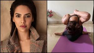 Esha Gupta’s Gomukhasana makes jaws drop(Instagram/egupta) Esha Gupta’s Gomukhasana makes jaws drop(Instagram/egupta)