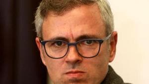 Jammu and Kashmir National Conference leader Omar Abdullah.(HT Photo) Jammu and Kashmir National Conference leader Omar Abdullah.(HT Photo)