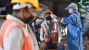 Only 89 samples were collected on Monday.(PTI FILE) Only 89 samples were collected on Monday.(PTI FILE)