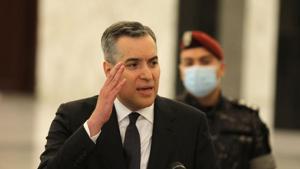 Mustapha Adib talks to the media after being named Lebanon's new prime minister at the presidential palace in Baabda, Lebanon August 31, 2020.(REUTERS) Mustapha Adib talks to the media after being named Lebanon's new prime minister at the presidential palace in Baabda, Lebanon August 31, 2020.(REUTERS)