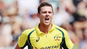 File photo of Josh Hazlewood of Australia.(Getty Images) File photo of Josh Hazlewood of Australia.(Getty Images)