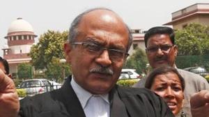 Prashant Bhushan.(REUTERS) Prashant Bhushan.(REUTERS)