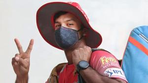 Mayank Agarwal has had enough of not playing cricket.(Twitter/Mayank Agarwal) Mayank Agarwal has had enough of not playing cricket.(Twitter/Mayank Agarwal)