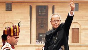 Then President Pranab Mukherjee at the Rashtrapati Bhavan in 2012(Ajay Aggarwal/HT Archive) Then President Pranab Mukherjee at the Rashtrapati Bhavan in 2012(Ajay Aggarwal/HT Archive)