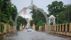 Waterlogging in Patna has been a perennial problem for civic authorities.(HT PHOTO) Waterlogging in Patna has been a perennial problem for civic authorities.(HT PHOTO)