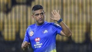 Chennai: CSK Skipper MS Dhoni during the practice session of the upcoming IPL 2020 at MAC Stadium, in Chennai, Monday, March 2, 2020. (PTI Photo/R Senthil Kumar)(PTI02-03-2020_000205A)(PTI) Chennai: CSK Skipper MS Dhoni during the practice session of the upcoming IPL 2020 at MAC Stadium, in Chennai, Monday, March 2, 2020. (PTI Photo/R Senthil Kumar)(PTI02-03-2020_000205A)(PTI)