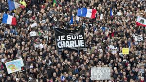 Thousands of people gather at Republique Square in Paris against 2015 attacks against Charlie Hebdo and, two days later, a kosher supermarket,(AP file photo) Thousands of people gather at Republique Square in Paris against 2015 attacks against Charlie Hebdo and, two days later, a kosher supermarket,(AP file photo)