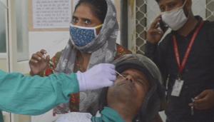 Officials said 1,080 blood samples will be collected from select groups of people for the survey in each of the 11 districts. The samples will be sent to the KGMU to determine the presence of antibodies.(HT Photo) Officials said 1,080 blood samples will be collected from select groups of people for the survey in each of the 11 districts. The samples will be sent to the KGMU to determine the presence of antibodies.(HT Photo)