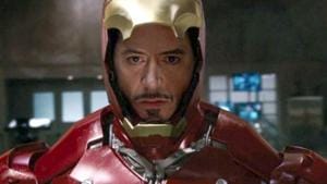 Robert Downey Jr as Iron Man. Robert Downey Jr as Iron Man.