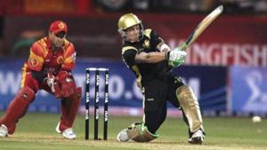 Brendon McCullum against RCB in IPL 2008(KKR/twitter) Brendon McCullum against RCB in IPL 2008(KKR/twitter)