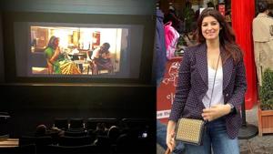 Twinkle Khanna watched Dimple Kapadia-starrer Tenet in Scotland. Twinkle Khanna watched Dimple Kapadia-starrer Tenet in Scotland.