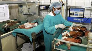 Gynaecologists say many pregnant women never visited a doctor during the Covid-19 pandemic until complications surfaced.(Representative image/HT PHOTO) Gynaecologists say many pregnant women never visited a doctor during the Covid-19 pandemic until complications surfaced.(Representative image/HT PHOTO)