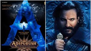 Saif Ali Khan will play Lankesh in Adipurush; (right) in his menacing avatar in Tanhaji: The Unsung Warrior. Saif Ali Khan will play Lankesh in Adipurush; (right) in his menacing avatar in Tanhaji: The Unsung Warrior.