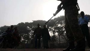 The encounter took place at a time when Telangana director general of police M Mahender Reddy is on an intensive tour of Maoist-affected areas of Asifabad-Kumaram Bheem districts for the last two days. (HT File photo) The encounter took place at a time when Telangana director general of police M Mahender Reddy is on an intensive tour of Maoist-affected areas of Asifabad-Kumaram Bheem districts for the last two days. (HT File photo)