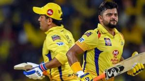 File image of Suresh Raina and MS Dhoni.(IPL) File image of Suresh Raina and MS Dhoni.(IPL)